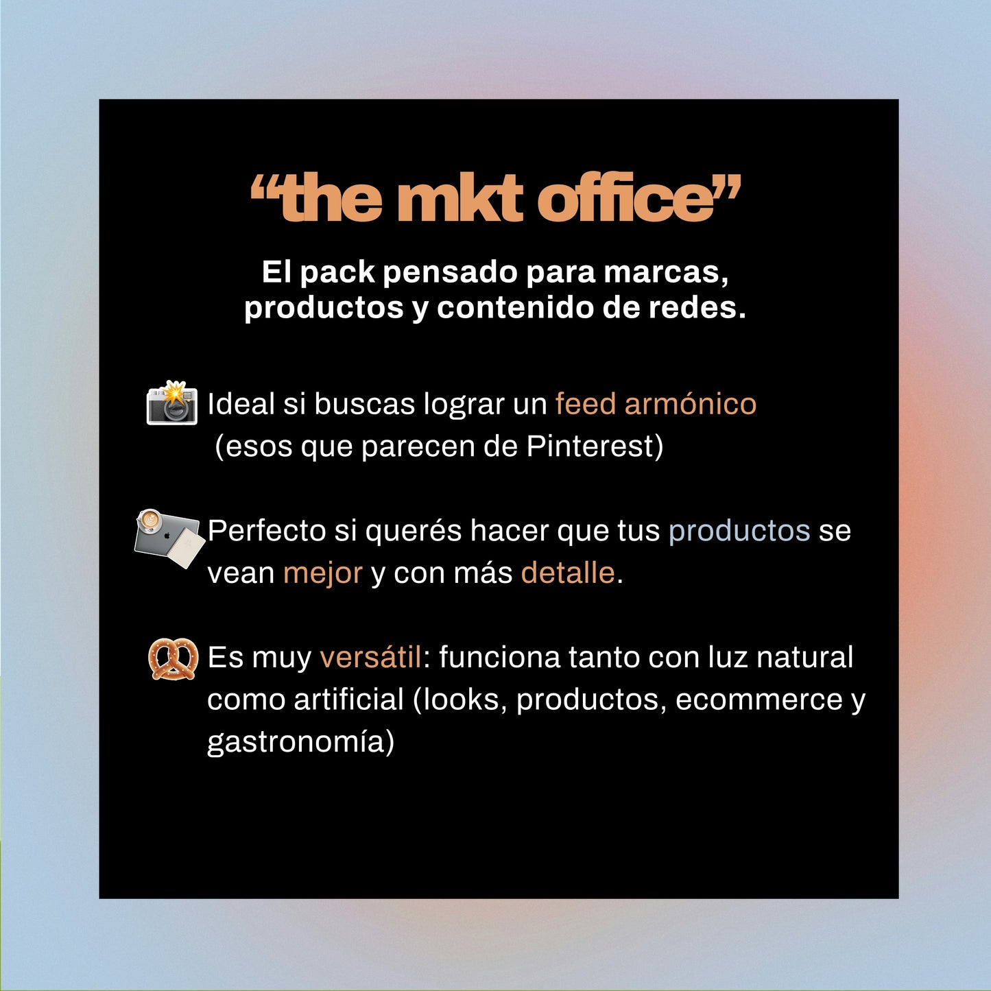 “THE MKT OFFICE”