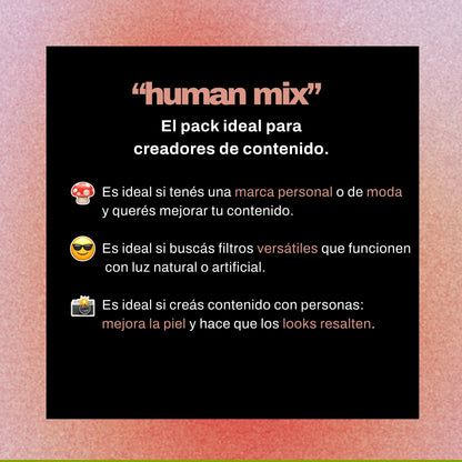 "THE HUMAN MIX"